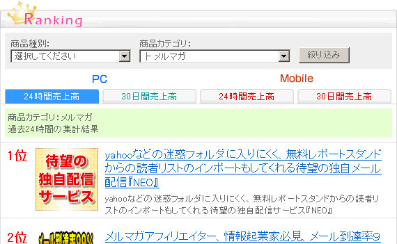ステップメールNEO ランキングイメージ